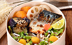 秋の味覚鯖焼わっぱ